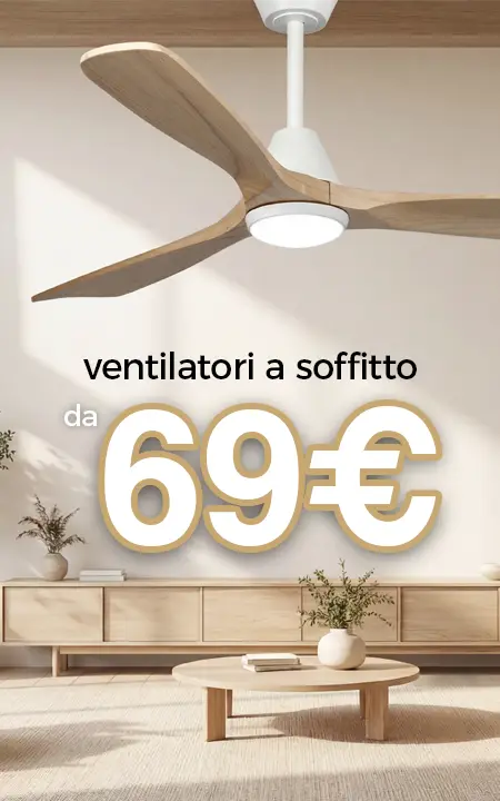 Ventilatori a soffitto